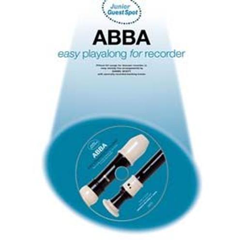 Guest Spot Junior Abba Easy Playalong Recorder Cd