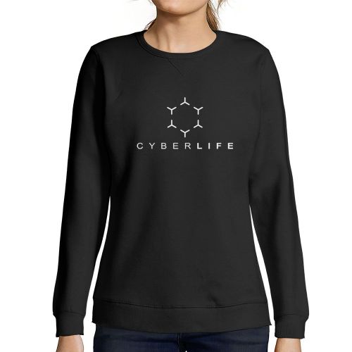 Femme Sweat-Shirt Imprimé Graphique Cyberlife Sweatshirt Éco-Responsable Vintage Cadeau Nouveauté