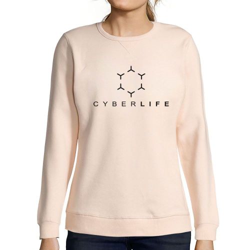 Femme Sweat-Shirt Imprimé Graphique Cyberlife Sweatshirt Éco-Responsable Vintage Cadeau Nouveauté