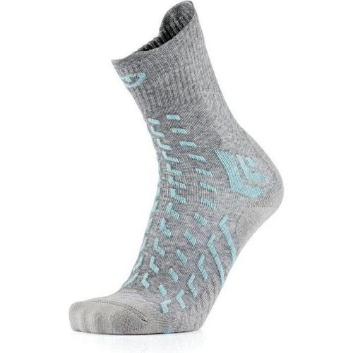 Therm-Ic Trekking Cool Light Crew - Chaussettes Randonnée Femme Grey / Turquoise 41 - 42 - 41 - 42