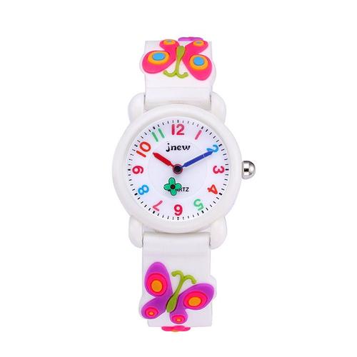 Montre Enfant Numérique 30m Etanche Électronique Montres Pour 3 Ans À 12 Ans Enfants Fille, Conception De Dessin Animé 3d (Papillon)