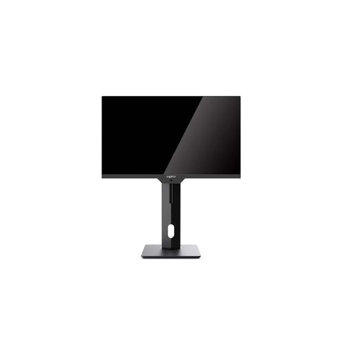Moniteur environ 23,8" LED FullHD 1080p 75 Hz - Réponse 4 ms - Webcam et haut-parleurs inclus - Base pivotante, inclinable et réglable en hauteur -