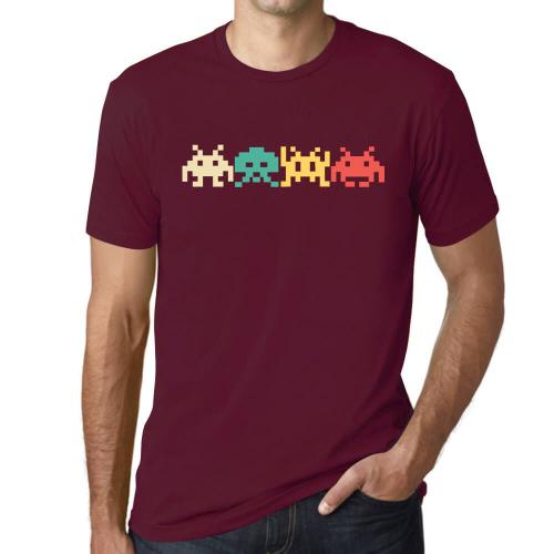 Homme Tee-Shirt Jeux Vidéo Rétro Classiques D'arcade - Retro Video Games Classic Arcade - T-Shirt Graphique Éco-Responsable Vintage Cadeau Nouveauté