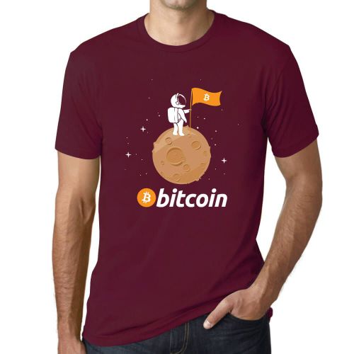 Homme Tee-Shirt Bitcoin Astronaute Hodl Btc - Bitcoin Astronaut Hodl Btc - T-Shirt Graphique Éco-Responsable Vintage Cadeau Nouveauté