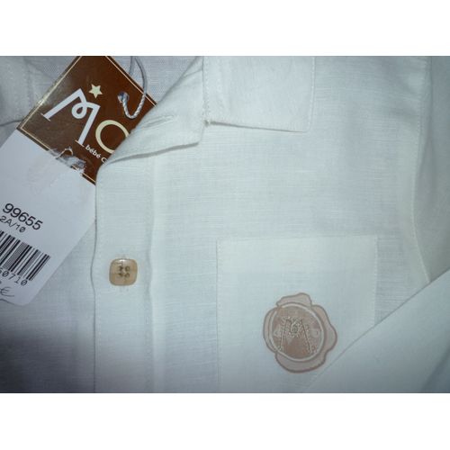 Chemise Coton Et Lin Neuve Clayeux 24 Mois