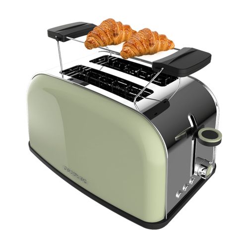 Grille-pain verticaux Toastin' time 850 Green Cecotec