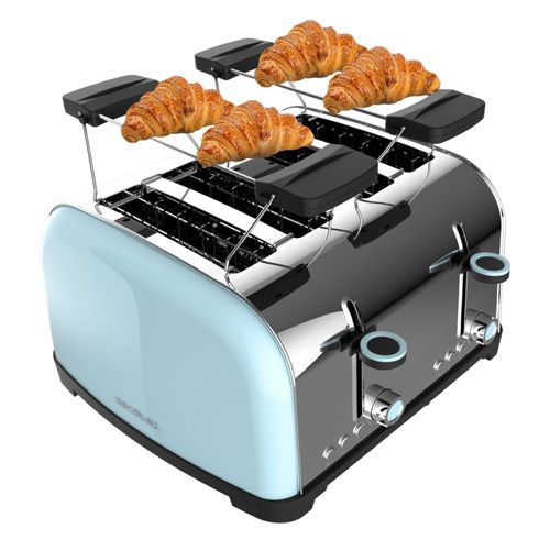 Grille-pain verticaux Toastin' time 1700 Double Blue Cecotec