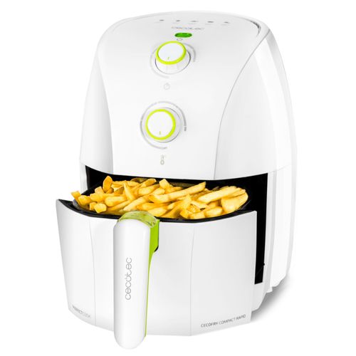 Cecotec Friteuse sans Huile à Air Chaud 1,5 L Cecofry 900 White. 900 W