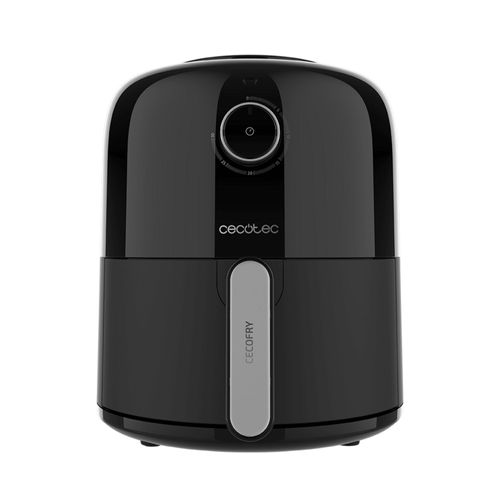 Cecotec Friteuse sans Huile Cecofry Compact 2000 Touch. 900 W, Diététique, Numerique et Compacte, 1,9 L de Capacité, Thermostat, Temps ajustable, Technologie PerfectCook, Fonction Four