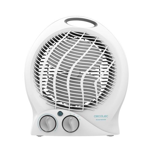 Thermoventilateur Ready Warm 9790 Force, Faible Consommation, Silencieux, Puissance 2000w Avec 2 Niveaux, Thermostat Réglable, 3