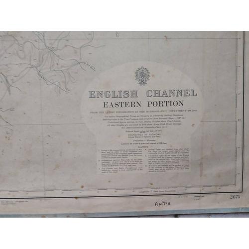 Carte Maritine 1960 English Channel