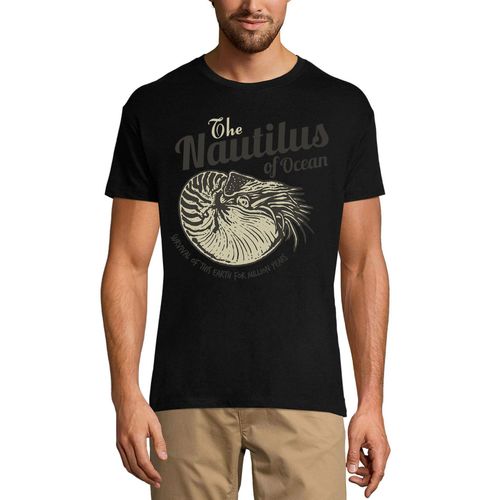 Homme Tee-Shirt Nautilus De L'océan - Animal De Survie - Nautilus Of Ocean - Survival Animal - T-Shirt Graphique Éco-Responsable Vintage Cadeau Nouveauté