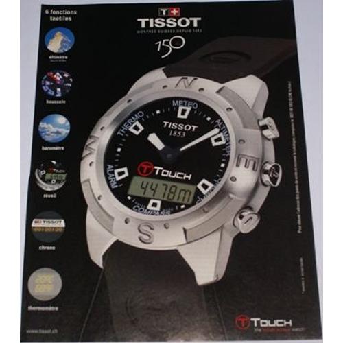 publicit papier montre tissot Affiches Rakuten