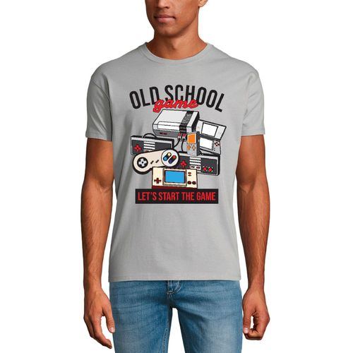 Homme Tee-Shirt Jeu De La Vieille École - Retro Gamer - Old School Game - Retro Gamer - T-Shirt Graphique Éco-Responsable Vintage Cadeau Nouveauté