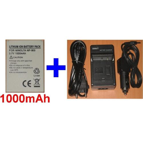 Chargeur + Batterie Pour PREMIER DS-5341 DS-6330 SL-6 SL-63 **1000mAh**
