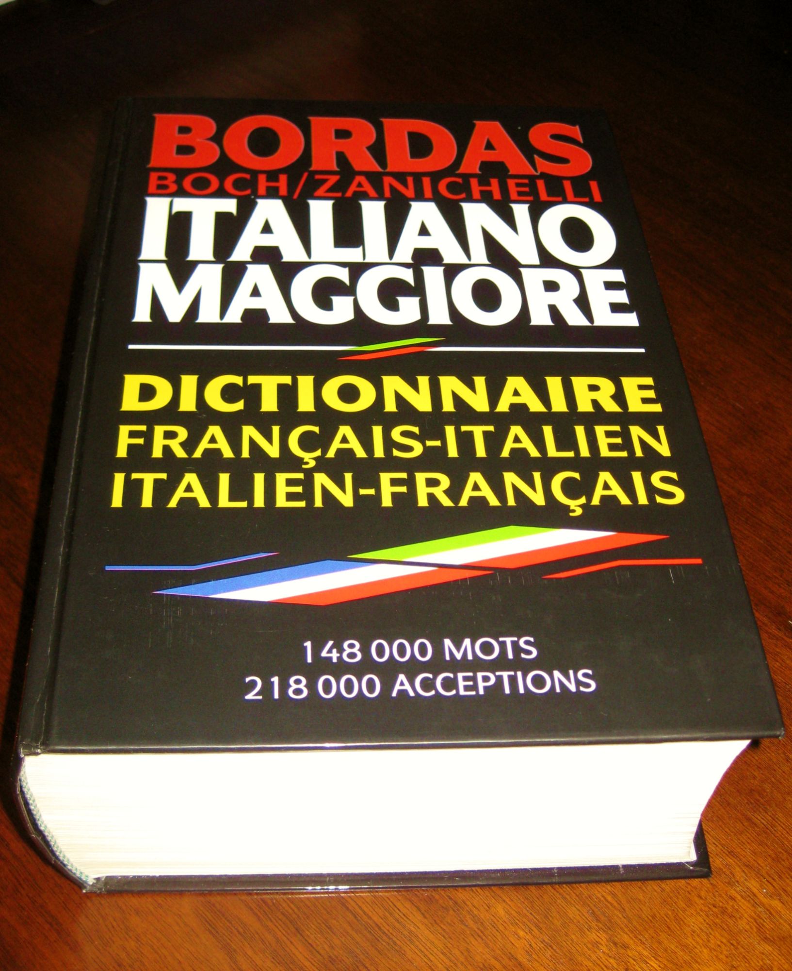 Il Boch. Dizionario francese-italiano, italiano-francese