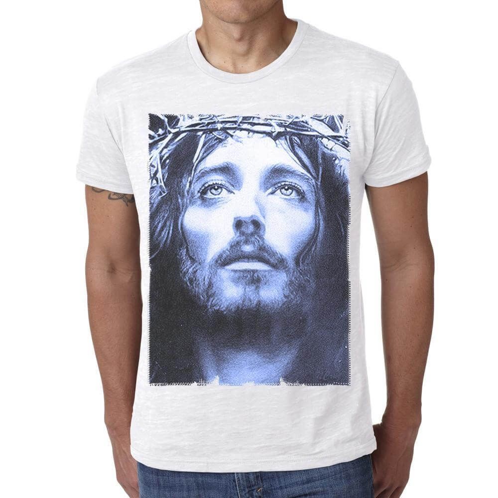 Homme Tee-Shirt Jésus-Christ - Jesus Christ - T-Shirt Graphique Éco-Responsable Vintage Cadeau Nouveauté