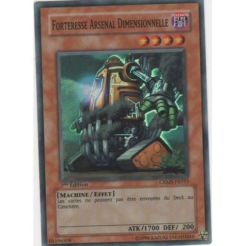 Carte Yu-Gi-Oh! "Forteresse Arsenal Dimensionnelle" Super Rare Crms-Fr033