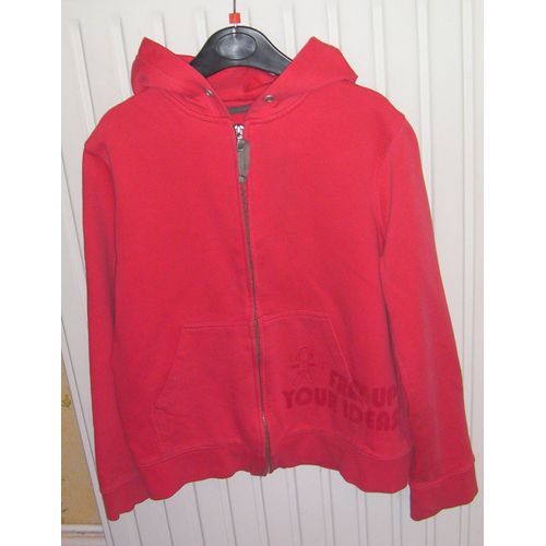 Sweat Rouge Okaïdi - Taille 12 Ans
