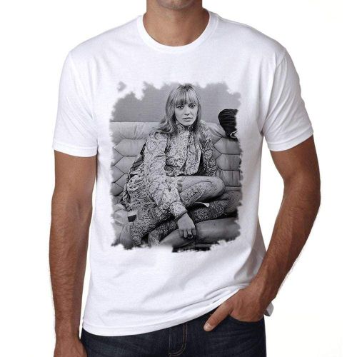 Homme Tee-Shirt Anita Pallenberg T-Shirt Graphique Éco-Responsable Vintage Cadeau Nouveauté