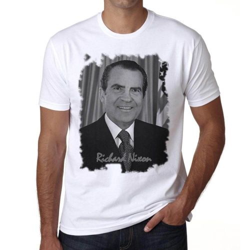 Homme Tee-Shirt Richard Nixon T-Shirt Graphique Éco-Responsable Vintage Cadeau Nouveauté