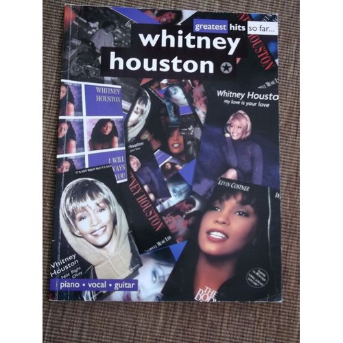 The Greatest Hits Of Whitney Houston Piano,  Vocal & Guitar (With Chord Boxes)