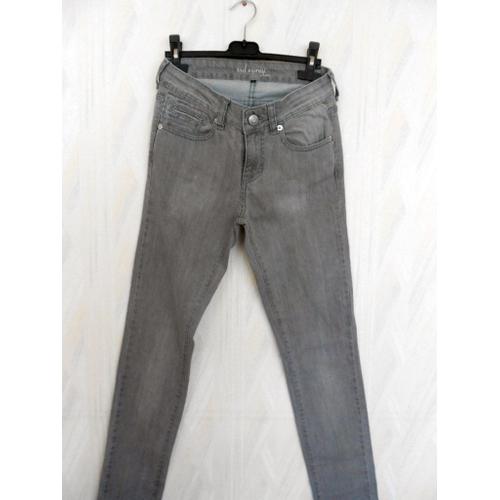 Jean Slim Sud Express Gris Clair