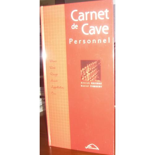 Carnet De Cave Personnel