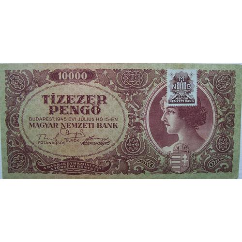 Billet 10000pengö 1945  Hongrie