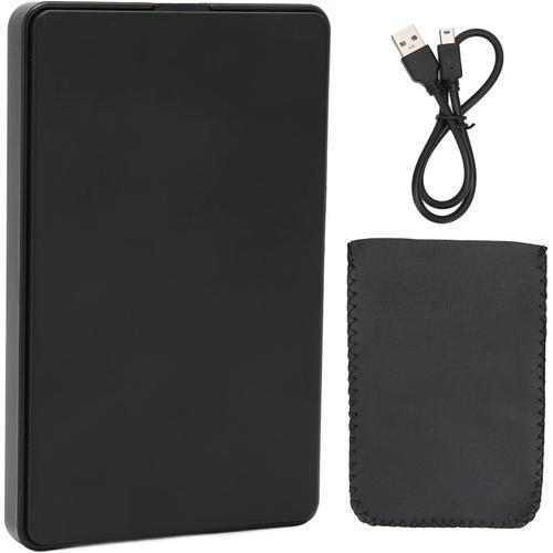 Disque Dur Externe Portable, USB 2.0 1 to 2 to 4 to Haute Vitesse Disque Dur Externe HDD, 2.5in Stockage Disque Dur Transfert de Données pour PC Ordinateur Portable 160 Go