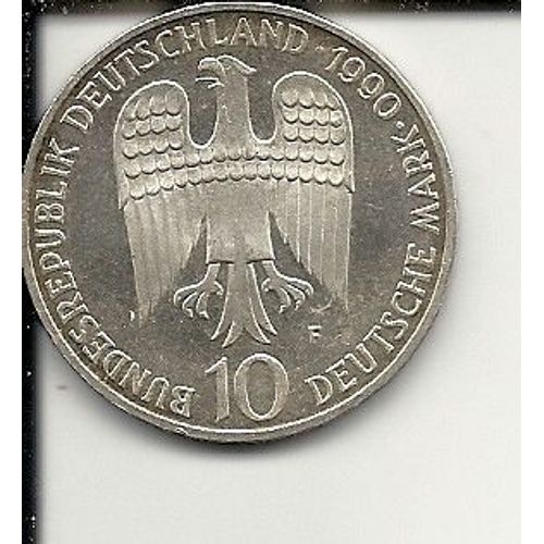10 Mark 1990 Argent  Kaiser Barbarossa