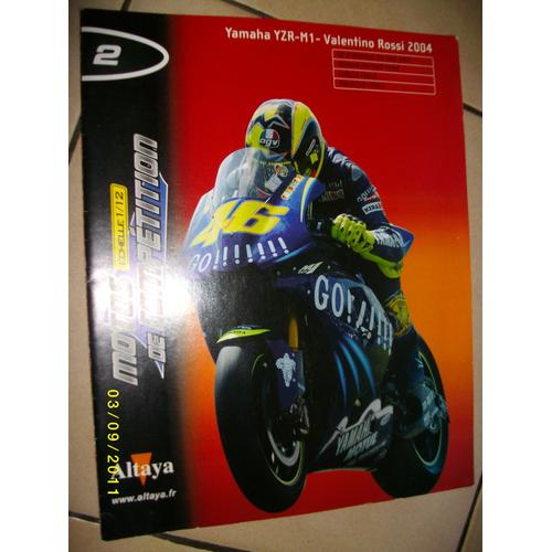 Motos De Compétition-Yamaha Yzr-M1-Valentino Rossi 2004