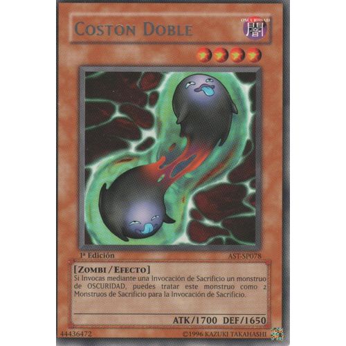 Carte Yu-Gi-Oh! "Coston Doble" Rare Ast-Sp078