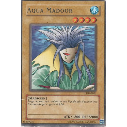 Carte Yu-Gi-Oh! "Aqua Madoor" Rare Ldd-F021