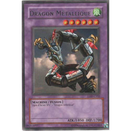 Carte Yu-Gi-Oh! "Dragon Métallique" Rare Ldd-C102