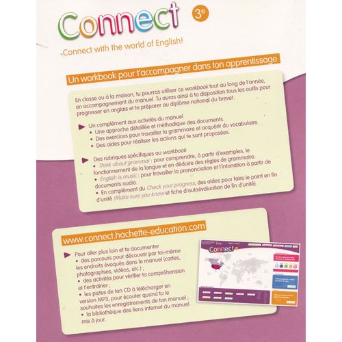 Anglais 3e Connect - Workbook