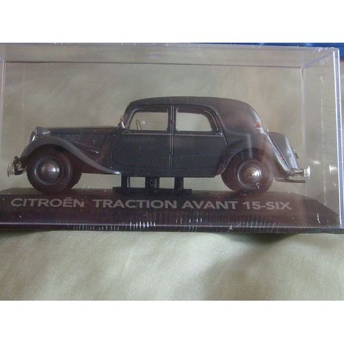 Citroen Traction Avant 15-Six - Réplique Exacte Du Modèle Réel De 1953 Au 1/43-Atlas