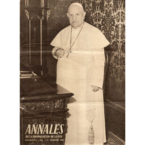 Annales De La Propagation De La Foi N° 163 - 1er Trimestre 1959