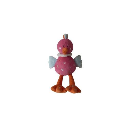 Doudou Peluche Poule 33 Cm Très Bon État Tao