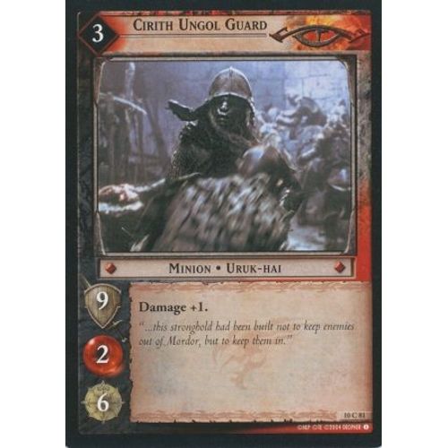 Lotr - Garde De Cirith Ungol - 10c81 - Vf