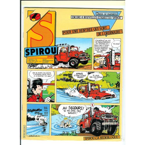 Spirou Magazine N° 2423 : Pour Une Rentrée Qui Sort...De L'ordinaire!