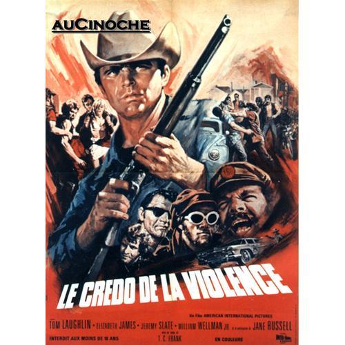 Credo De La Violence (Le) "Born Losers" / Affiche Originale Mascii 60x80cm / Film De Tom Laughlin, 1967, Avec Jane Russell