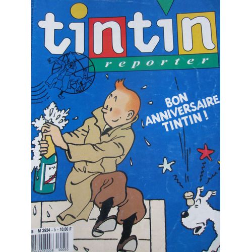 Tintin 5 Bon Anniversaire Tintin