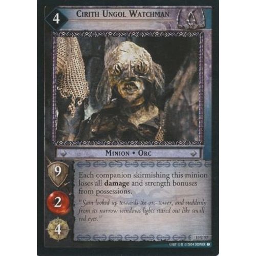 Cirith Ungol Watchman - 10u57 - Mount Doom - Lotr Decipher
