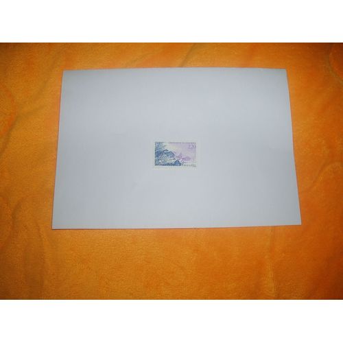 Timbre Neuf Andorre Village De Pal En Hiver Yt N°377 Annee 1989