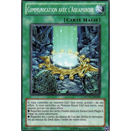 Communication Avec L Aquamiroir - Yu-Gi-Oh! - Exvc-Fr059 - C