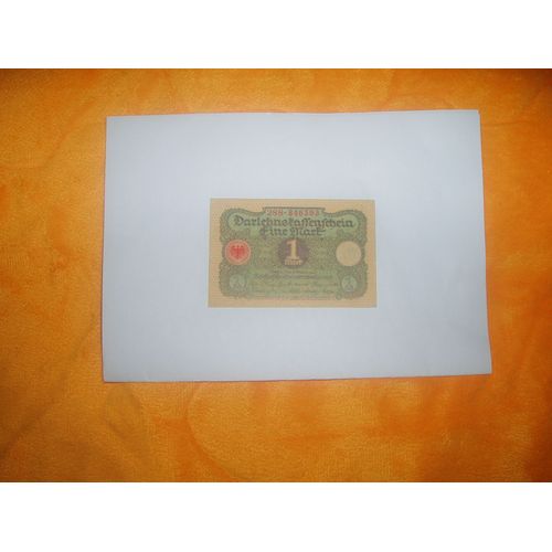 Billet De 1 Mark Allemagne Annee 1920