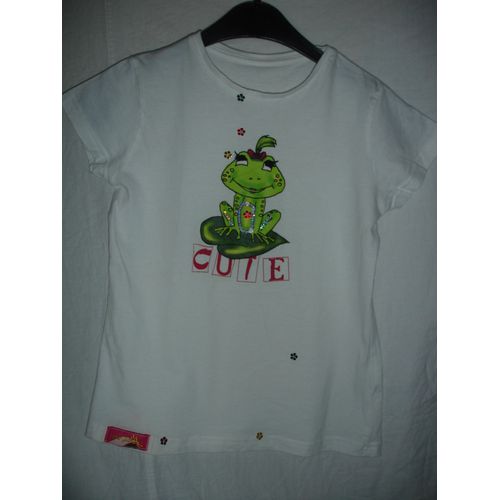 T-Shirt Motif Grenouille 9/10 Ans