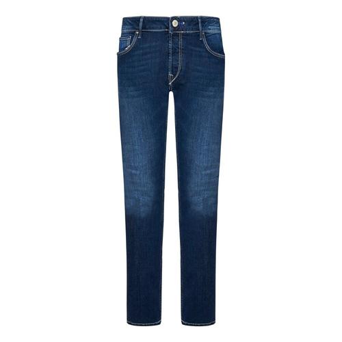 Hand Picked - Jeans > Slim-Fit Jeans - Blue