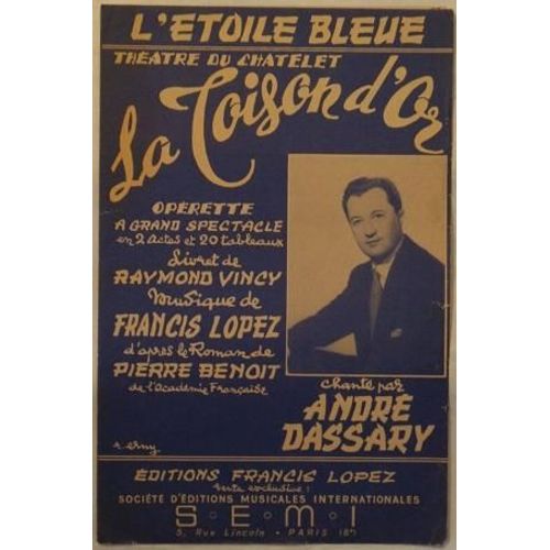 L'etoile Bleue - Slox-Fox De L'opérette "La Toison D'or"